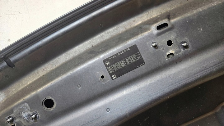 фото №16, Капот крышка двигателя range rover sport l494 оригинал