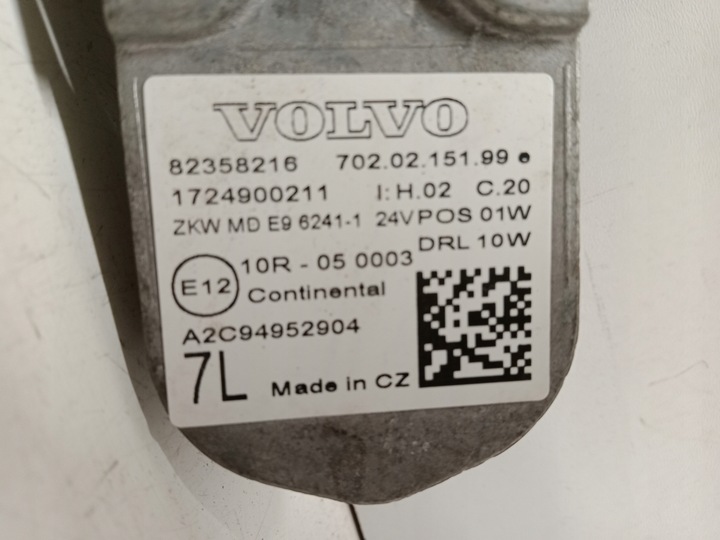 фото №8, Volvo fh 4 fh4 преобразователь модуль led drl 82358216