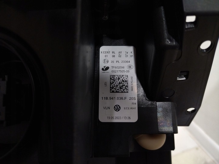 фото №7, 11b941036f фара лампа правые перед matrix iq vw id4 id5 2021+