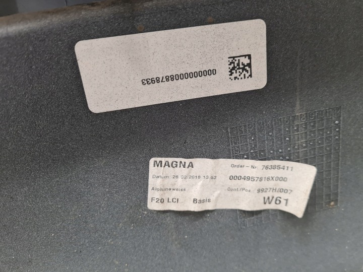 фото №7, Bmw f20 lci бампер задній  a300 4pdc камера