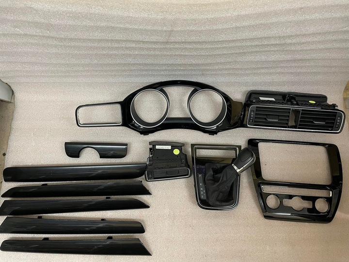 фото №15, Vw jetta 5c dekor рамка консоли pianio łuska