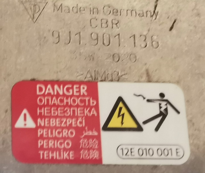 фото №7, Двигатель электрический задний porsche taycan turbo s tmh ebe 1