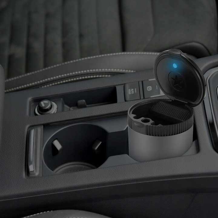 фото №6, Portable авто пепельница practcial car пепельница led