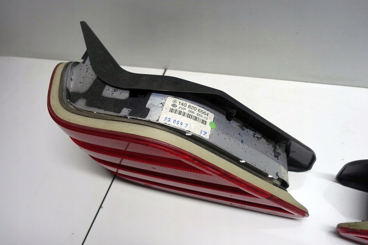 фото №10, Mercedes w140 лампа зад правая левая задний cl рестайлинг 1408206564 1408206664 cl140