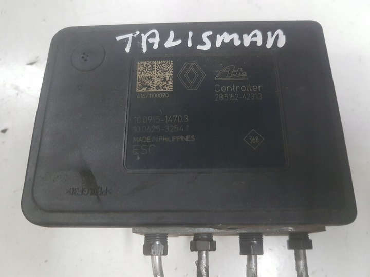 фото №1, Renault talisman 17r насос тормозная abs