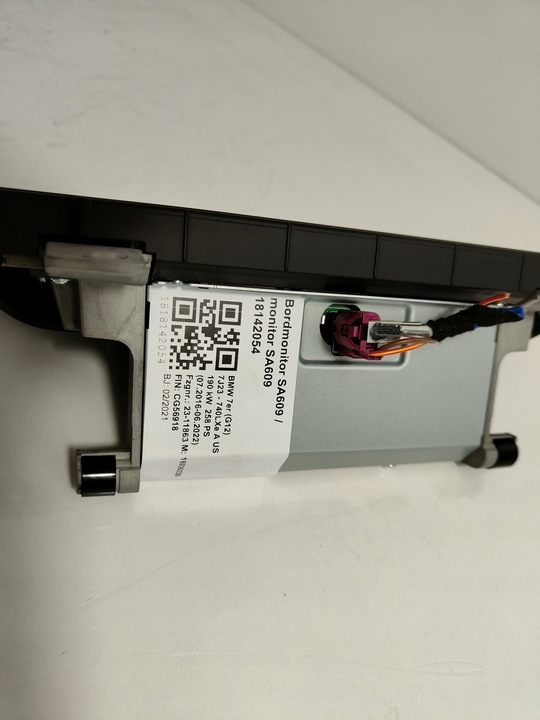 фото №9, Экран дисплей монитор mgu bmw g11 g12 9842166