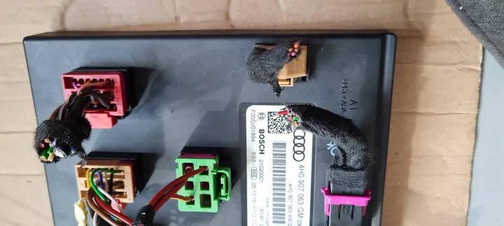 фото №8, A6 c7 4g рестайлінг модуль блок керування комфорту 4h0907063gm a7 4g