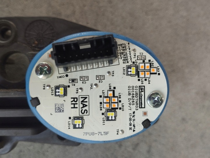 фото №3, Модуль, перетворювач, язик led лампа права, buick encore/opel mokka x