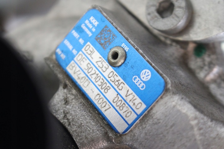 фото №7, Vw audi seat skoda турбина турбонагнетатель 03l253056g 03l253056t 03l253010g