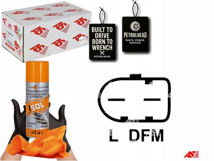 фото №1, Генератор 12v audi a2 seat ibiza skoda fabia octavia #petrolhead pro+ kit4