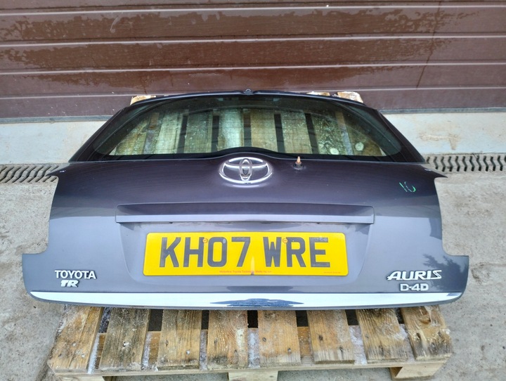фото №9, Кришка багажника toyota auris i 3d 3 двері колір 1g3 роки 06-09