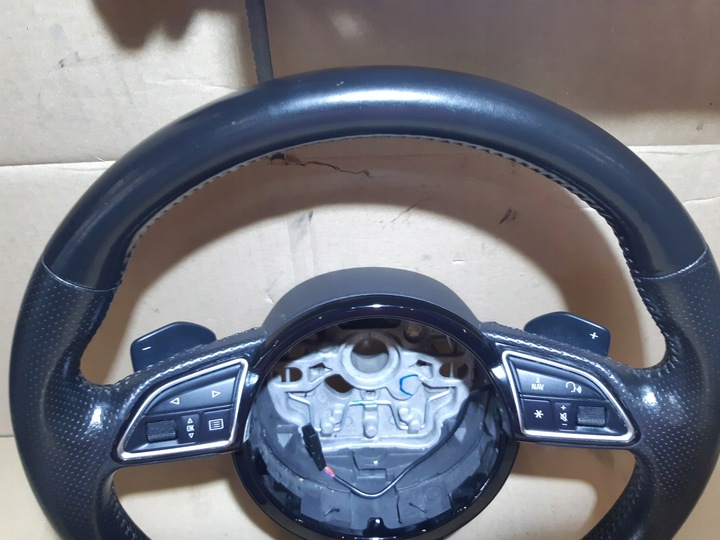 фото №15, Audi a6 c7 руль s-line кожа мультифункция лепестки 8x0419091m