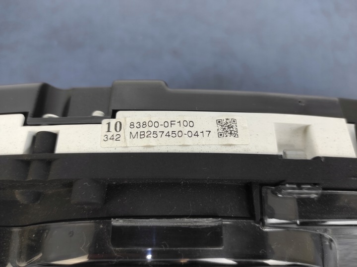 фото №6, Toyota verso i 1.8 спідометр  прилади 83800-0f100
