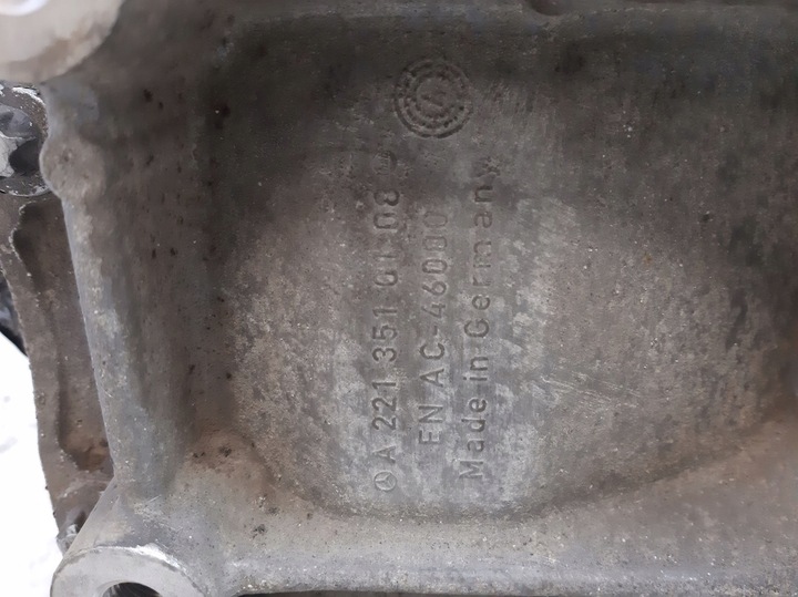 фото №9, 2007 mercedes-benz s w221 диференціал задній a2213510108