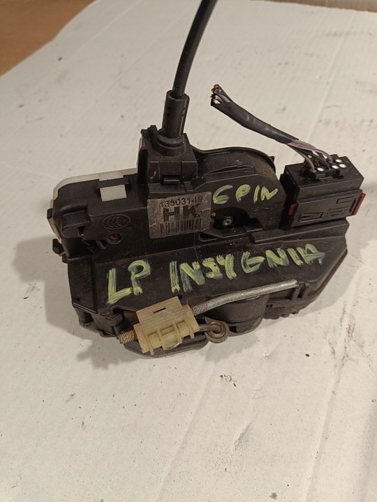 фото №1, Замок двері лівий перед opel insignia a