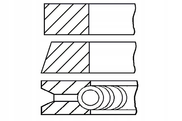 фото №2, 67 1 std 1-1.2-2 набір кільця поршень seat arosa cordoba ibiza ii