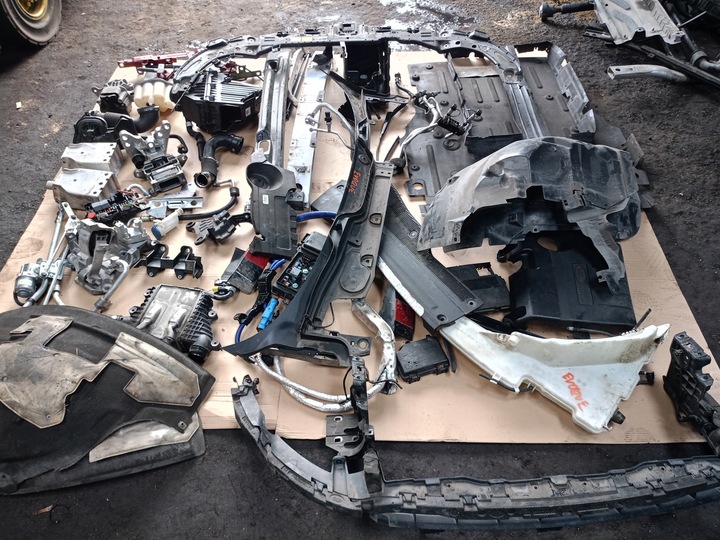 фото №12, Капот бампер лампи крила радіатор перед land rover evoque i l538 рестайлінг