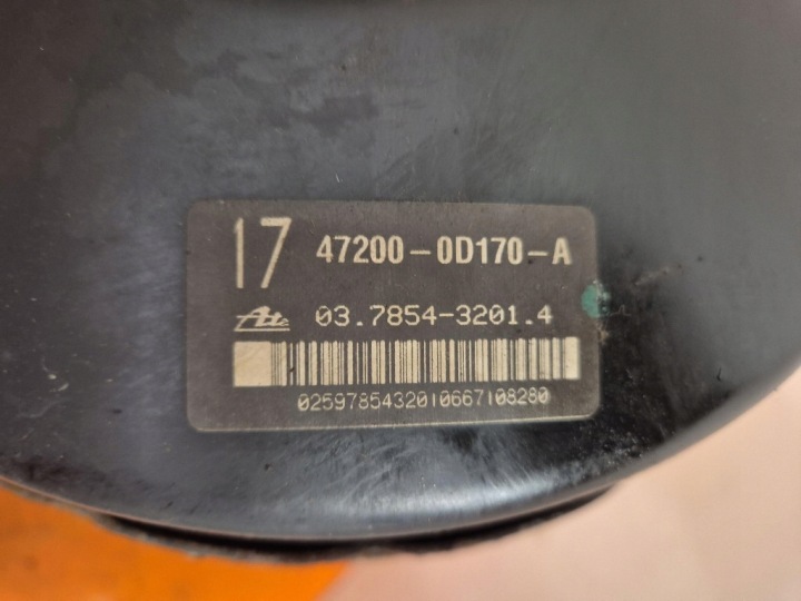 фото №7, Toyota yaris ii 05-09 вакуумний підсилювач гальм (серво) 472000d170