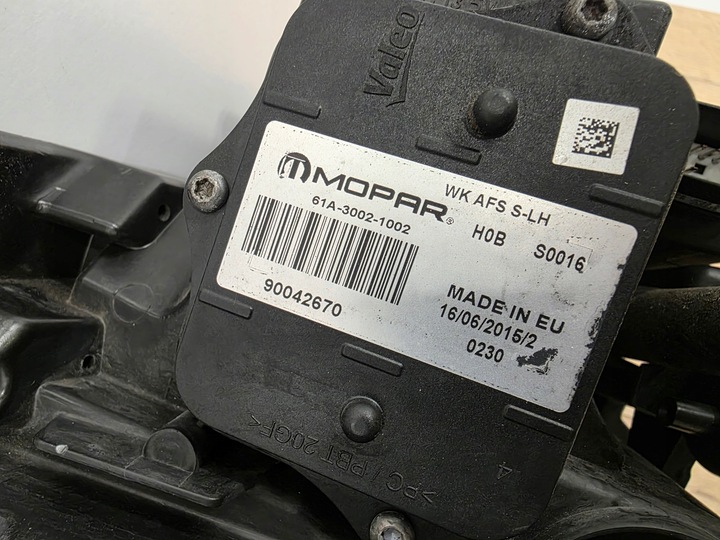 фото №13, Лампа перед ліва jeep grand cherokee wk2 рестайлінг ксенон 68111035ag + модулі