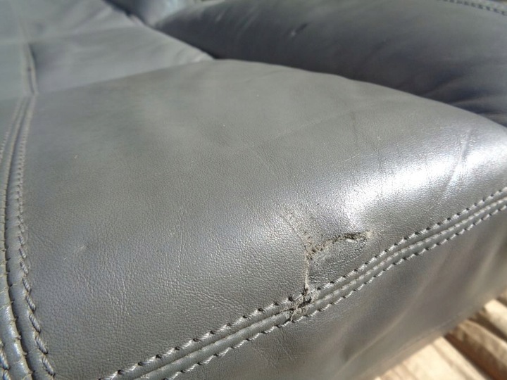 фото №8, Mercedes s w221 диван длинный серый кожа кожаный