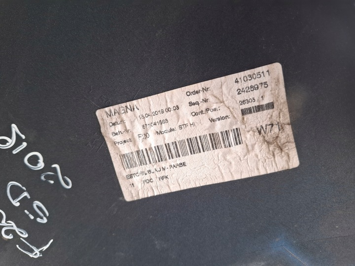 фото №12, Бампер зад задній bmw 1 f20 рестайлінг 2015- м-пакет 8060292 b45