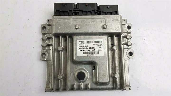 фото №1, Ecu citroen c4 2.0 hdi 9666912580 9677563880