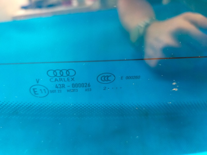 фото №14, Audi a6 c8 4k 2023r sedan s-line стекло задняя кузовная as3 з 2022 года