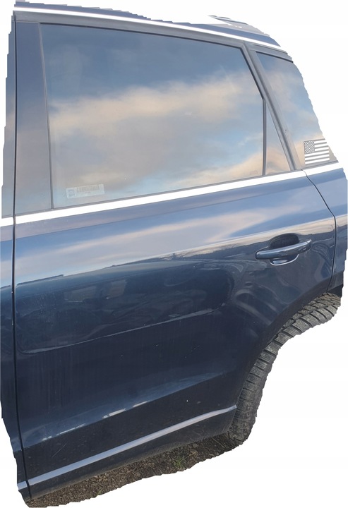 фото №1, Дверь audi q5 8r lz5a сині левая зад