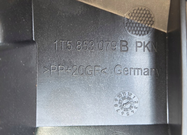 фото №9, Vw id buzz cargo молдинг задних дверь левая 1t5853079b чёрная