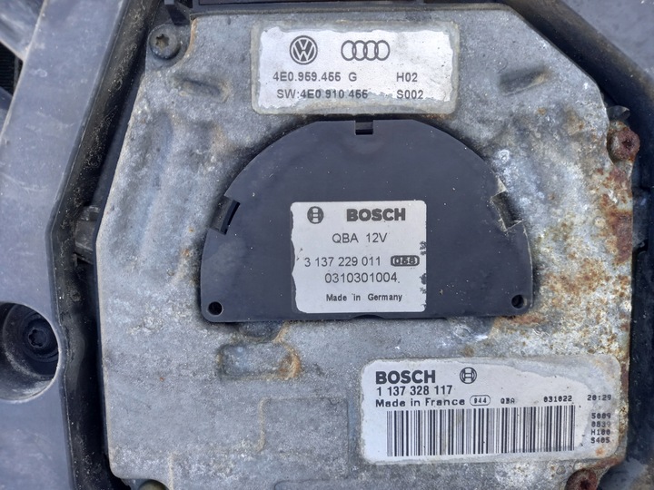 фото №10, Pas переднее усилитель лобовое комплект радиатор audi a8 d3 4.0 tdi