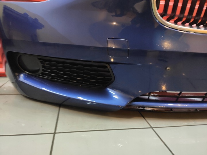 фото №9, Bmw 1 f20 бампер перед переднє a76 tiefseeblau комплектний оригінал