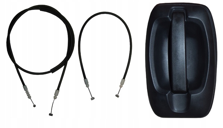 фото №1, Ручка боковая+ тросы bok дверь раздвижных сдвижных jumper ducato корпус 2006-