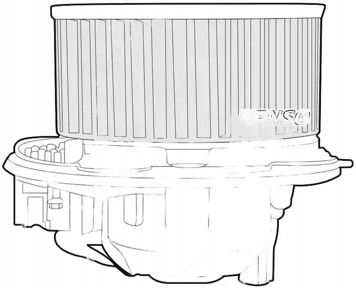 фото №1, Повітродувка вентилятор повітропровід dea32003 denso audi a3