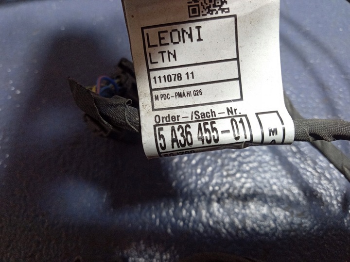 фото №5, Bmw i4 g26 жгут установка датчиков парковка pdc зад задняя 5a36455