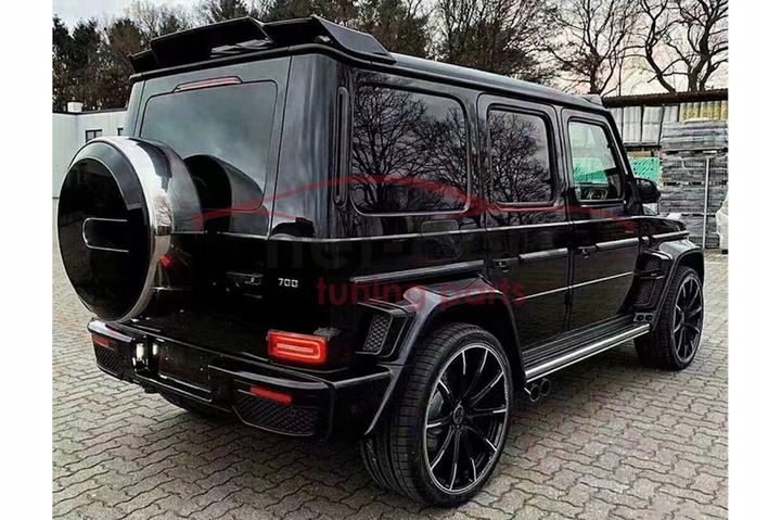 фото №9, Защита колесо zapasowago mercedes g класс w463 w464 18- карбон