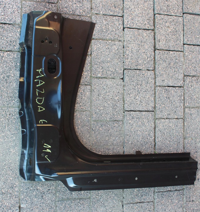 фото №1, Mazda 6 gh 09 лівий стійка a поріг двері водія