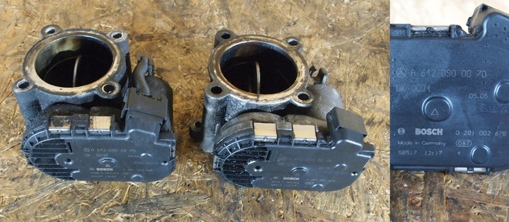 фото №1, Дроссельная заслонка jeep grand cherokee commander 3.0 crd