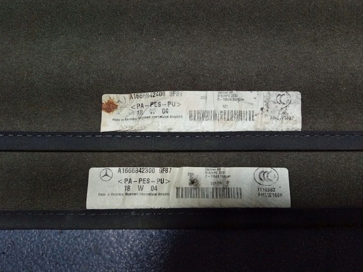 фото №9, Mercedes gle w292 килимки велюрові комплект eu a1666805703