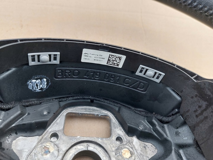 фото №8, Руль мультифункция кожа лепестки seat exeo 3r0419091d