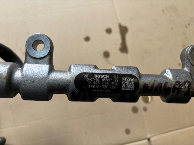 фото №9, Honda civic cr-v iv планка вприскувальний датчик 1.6 0445214302 16610-rzo-g01