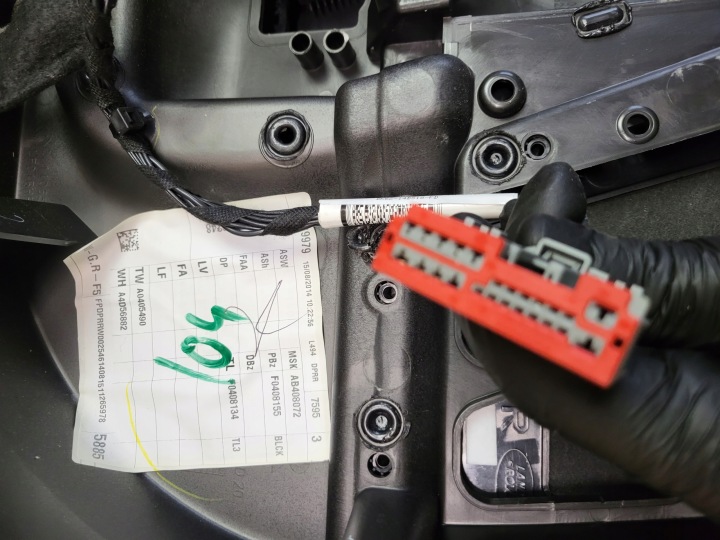 фото №14, Обшивки салона (дверные карты) дверь правая зад land range rover sport ii dk6227503a oem номер