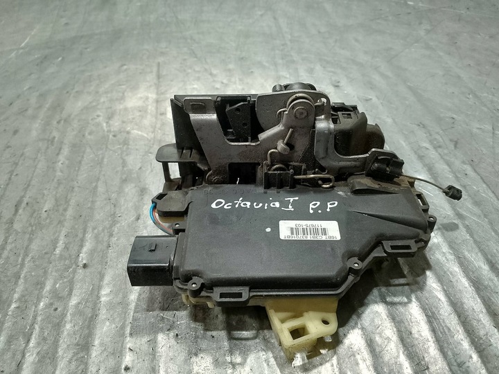 фото №1, Замок двері правий перед skoda octavia i 3b1837016bt