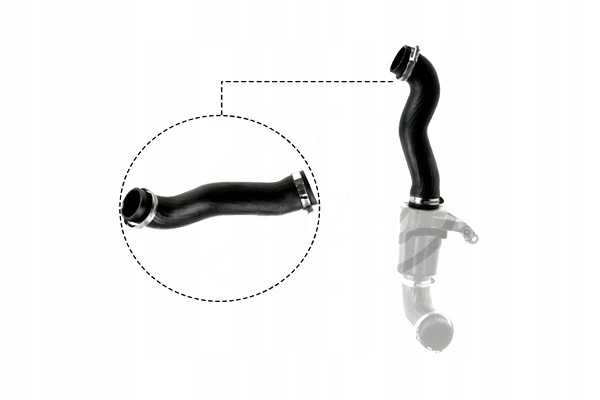 фото №1, Трубка  радиатор mini r56 r57 r58 r59 clubman r55 1.6 10.06-06.15