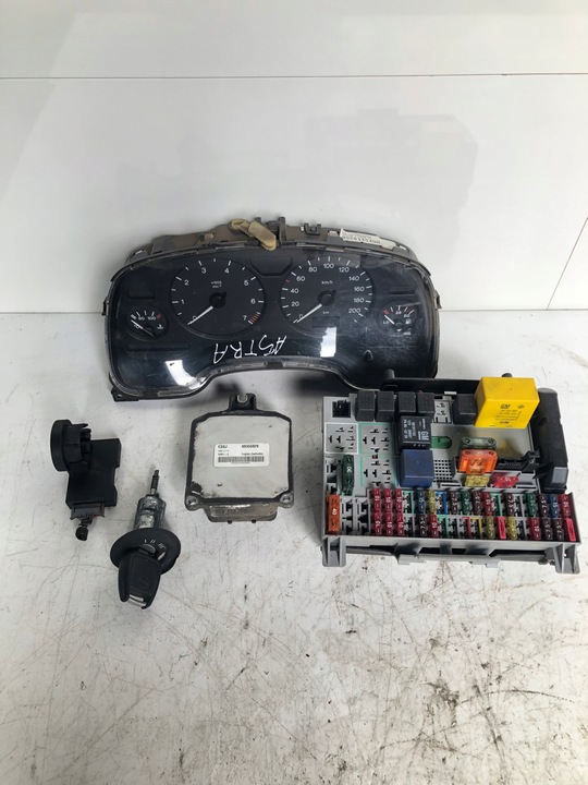 фото №1, Блок керування набір стартовий opel astra ii 09355929 cssj