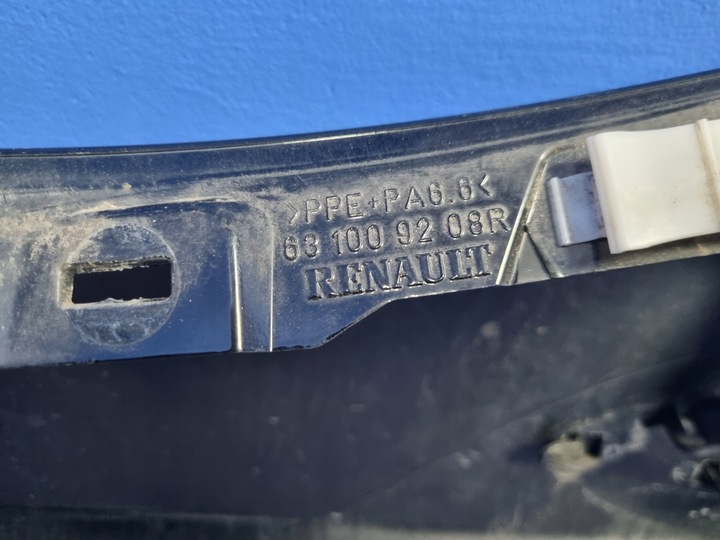 фото №8, Renault zoe правий переднє крило оригінал 631009208r
