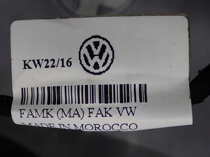 фото №16, Бампер зад задний оригинал vw passat b8 универсал 4xpdc жгут 3g9807421