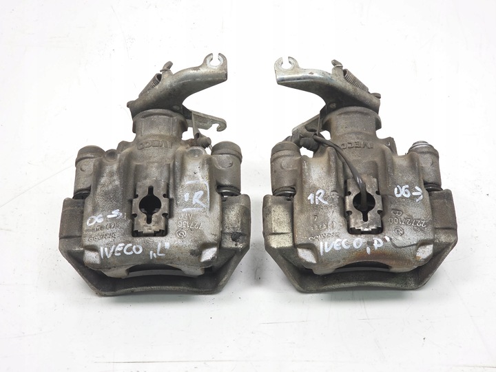 фото №1, Iveco daily 06-14 супорт гальмівний лівий зад + скоба 1