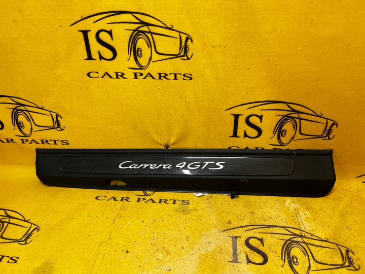 фото №11, Накладка планка пороговая porsche 911 991 carrera 4 gts карбон