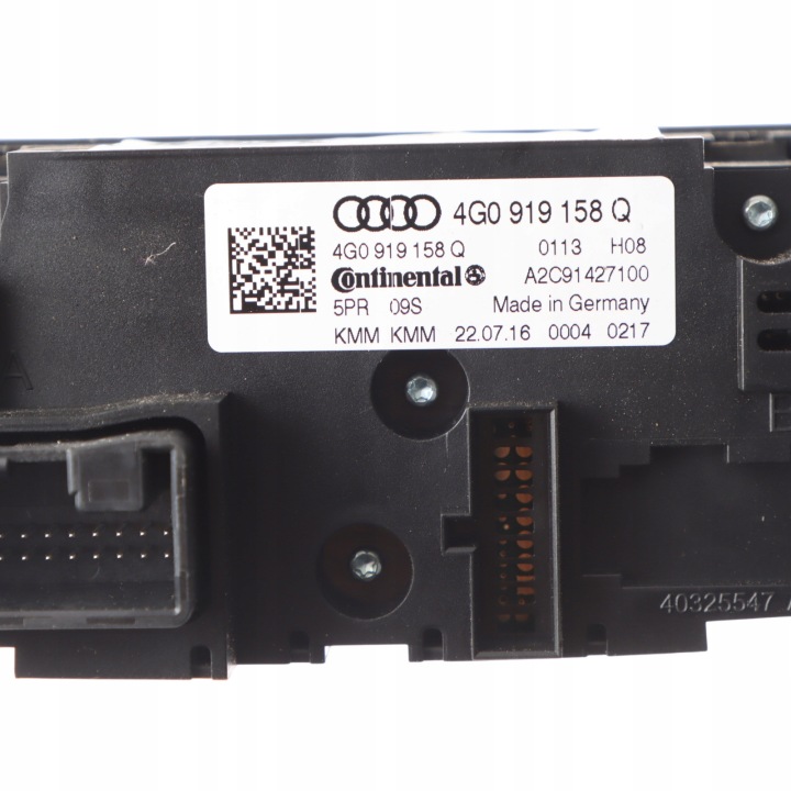 фото №11, Audi a7 4g8 панель воздуховод кондиционера 4g0919158q