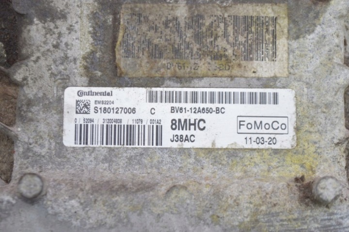фото №8, Блок управления двигателем (ecu) bv61-12a650-bc ford focus mk3 1.6 16v 125 km 11-15